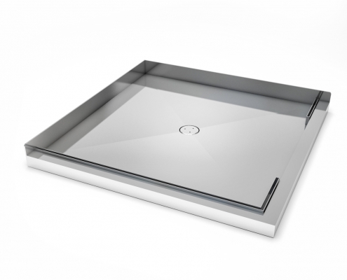 stile stainless tray