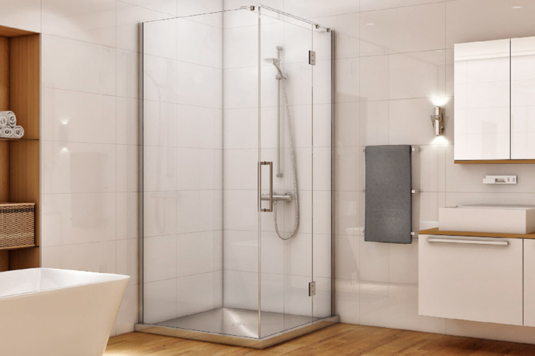 Stainless Steel Tray Showers I Custom & Standard Showers